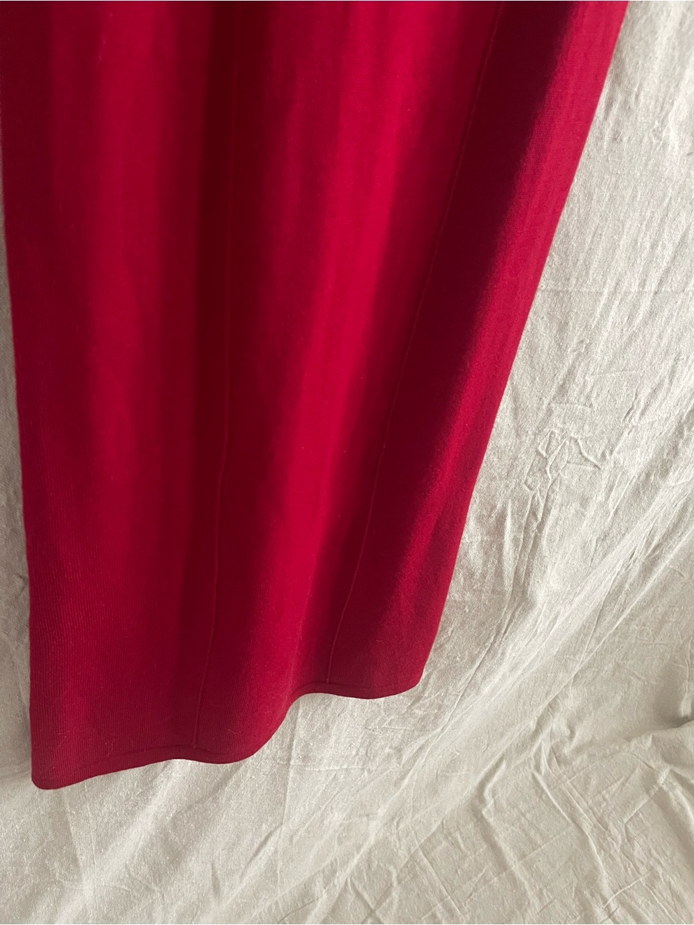 Reformation Gaia Regenerative Merino Sweater Dress | Size small | Lipstick Red - Picture 8 of 12